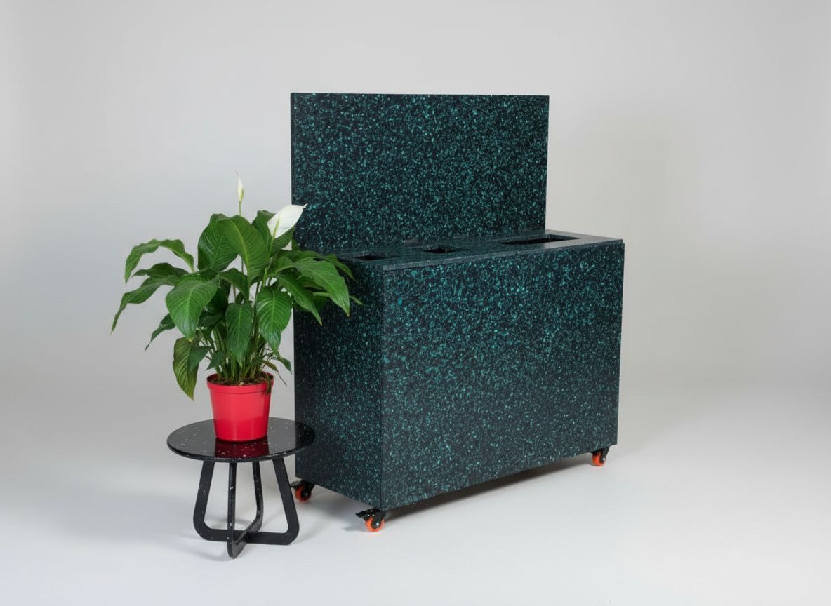 ECHO Modular SZ TRIO — Ecopunto alto 3 compartimentos interior